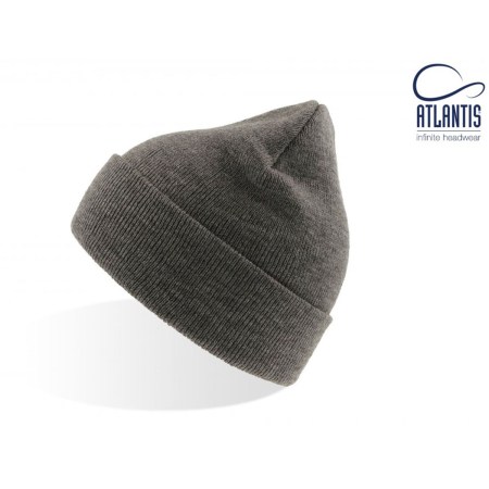 Σκούφος (Atl Eko Beanie) γκρι μελαντζέ